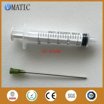 

Free Shipping 10ml/10cc Luer Lock Dispensing Syringe With 16G Blunt Tip Fill Needles 9.5cm Tubing Length Glue Dispensing Syringe