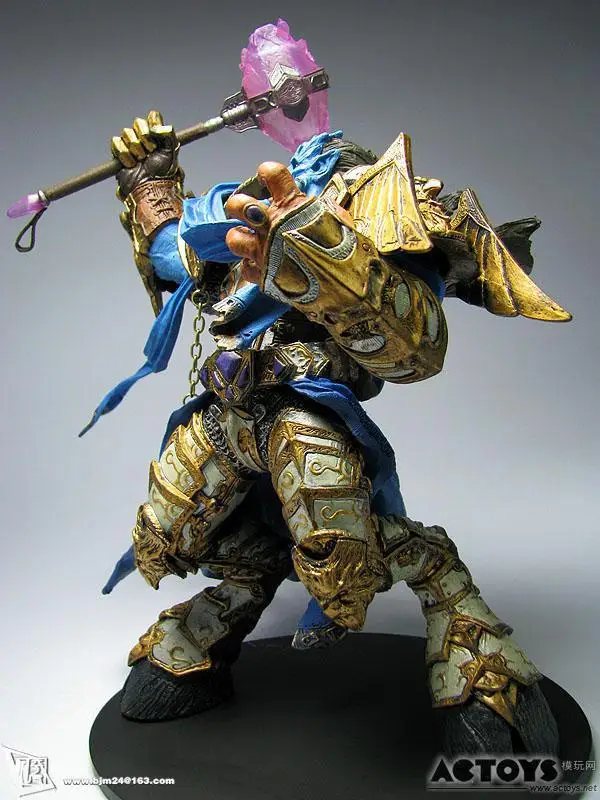 World of Warcraft DC2 S Delaney sheng jing Stone Knight роскошный большой набор для гаража, модель