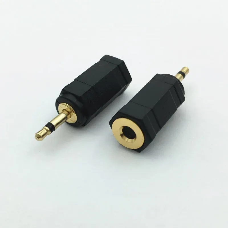 Aux Audio Adapter 3.5mm 6.5mm Male to 3.5mm 2.5mm Female Stereo Connector  Plug