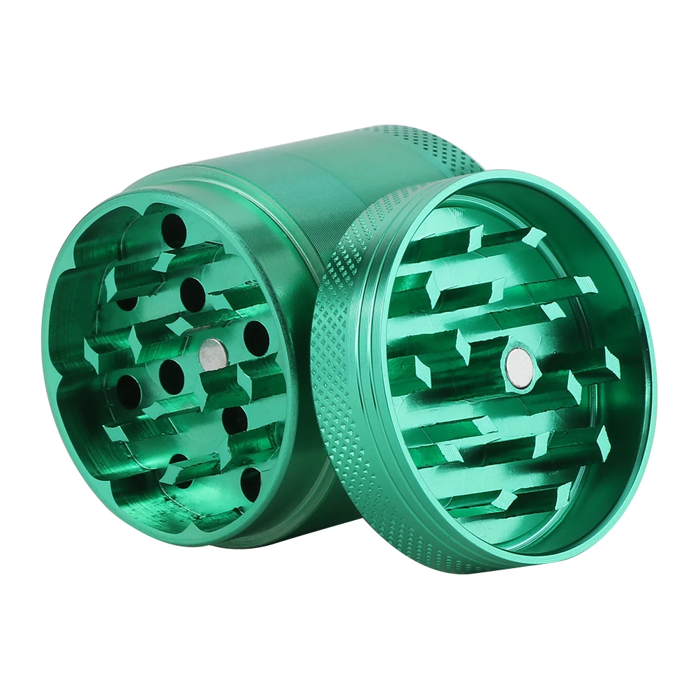 

4 Layers Tobacco Grinder Aluminum Tobacco Grinder Herb Spice Crusher For Smoking Accessories Good Quality