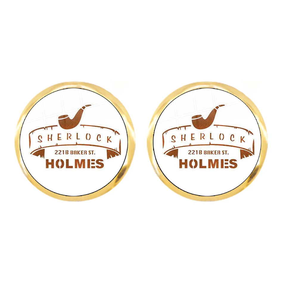 Винтажные серьги гвоздики с кабошоном 12 мм|Серьги-гвоздики| |