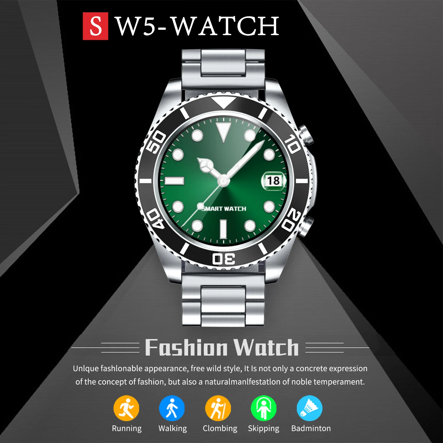 rolex Style】digital Watch Smart Men 