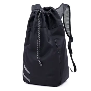 

Men Basketball Backpack School Bags For Balls Soccer Drawstring Mash Fitness Bucket Bag Outdoor Sports bag