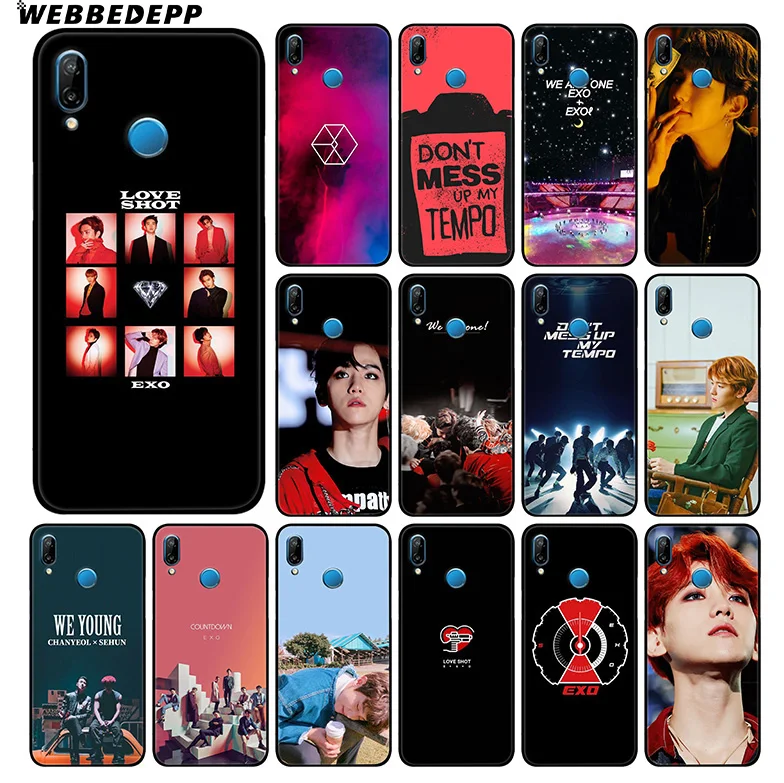 Мягкий чехол Exo K Pop Baekhyun для Huawei Mate 30 P20 P30 P Smart Z Plus Lite Pro 2018 2019 Honor View 20 9X |