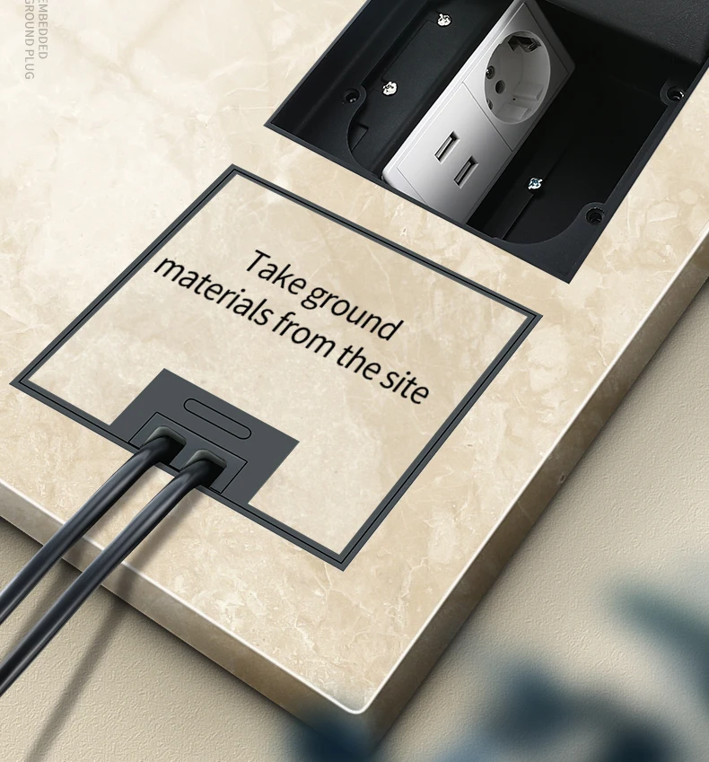 250v fabricante embutido soquete