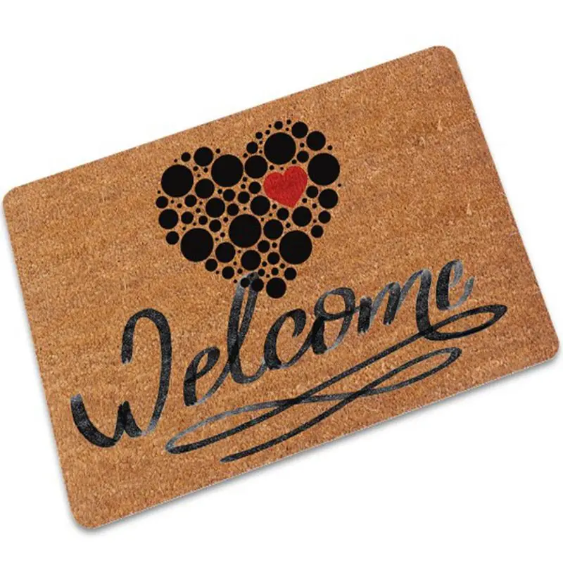 CAMMITEVER Welcome Rugs Entrance Doormat Door Mat for Indoor Outdoor Use Home Decor | Дом и сад