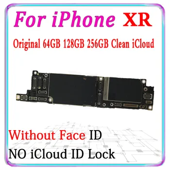 

Original Mainboard For iPhone XR Motherboard xr without Face ID,Good Tested For iPhone XR Logic Board With Chips iOS System MB