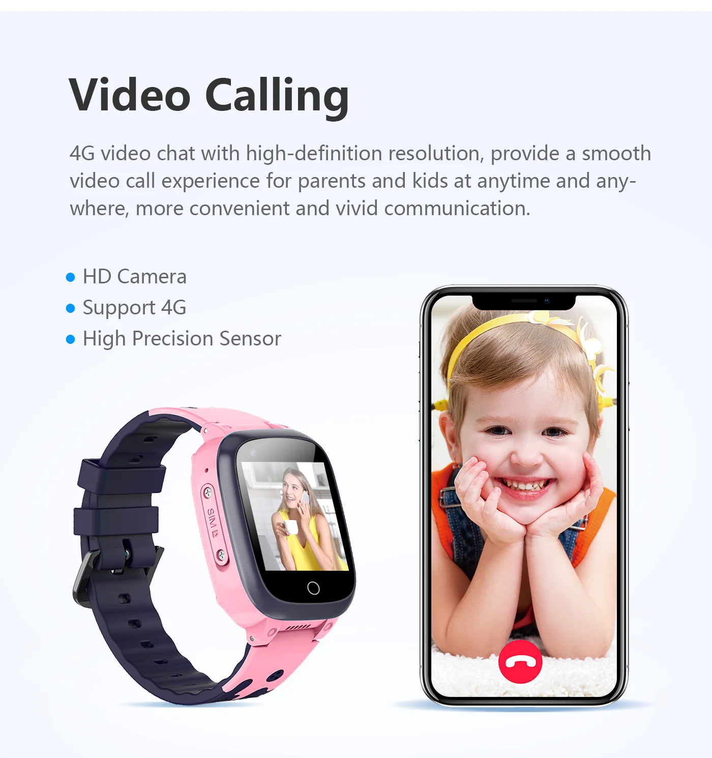 4G Smart Watch LT25 Waterproof children Smartwatch SOS GPS Tracker Phone Watch Video Call kids watch Temperature Y95H PK LT21