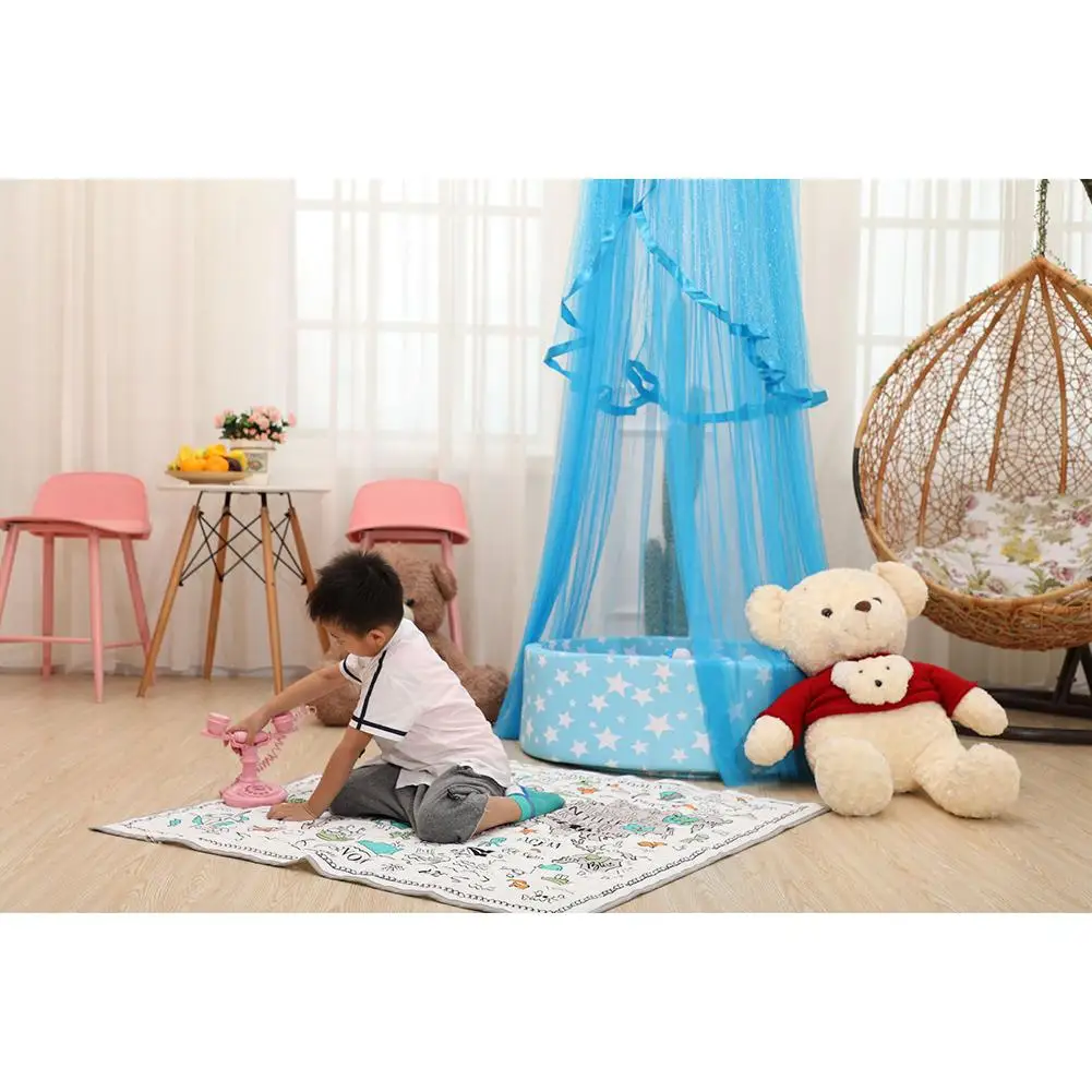 Kidlove Волшебная каюта звездный свет подвесной игровой тент кровать навес с светодиодный свет