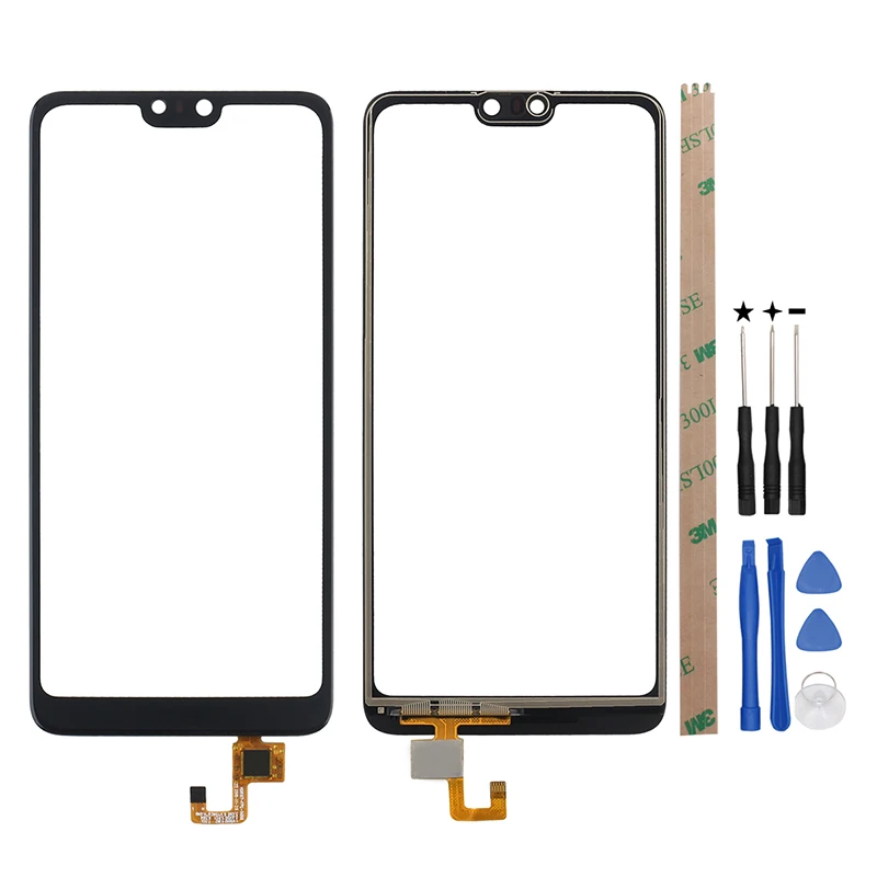 Alesser Для Doogee Y7 Сенсорная панель Ремонт частей 5,84 ''Для Doogee Y7 сенсорная панель с инструментами и клейкими аксессуарами для телефонов
