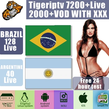 

Europe IPTV Subscription Adult IPTV Smart IPTV tv box M3U Android 8.1 box tv Brazil Argentina 6800+ Live program 2300+ VOD