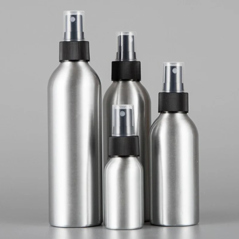 30/50/100ml Aluminum Spray Bottle Portable Empty Refillable Bottles for Makeup Water Perfume Container Sprayer Atomizer | Красота и