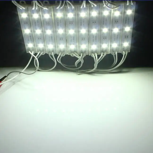 Водонепроницаемый dc12в супер яркий 7512 5050 3SMD RGB светодиодный модуль струны светильник