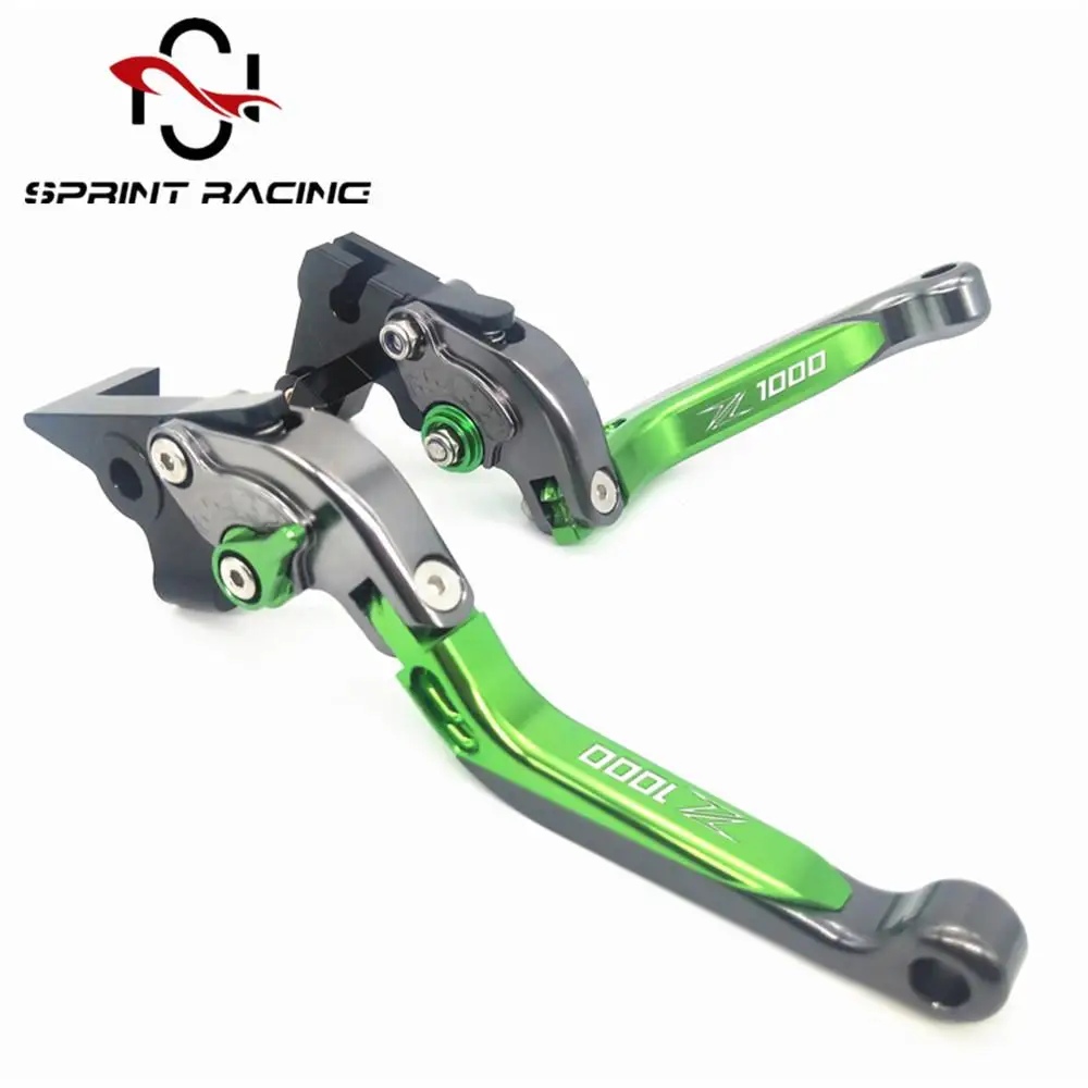 SPRINT гоночный складной мотоцикла с ЧПУ сцепные рычаги для kawasaki Z1000 2007 2008 2009 2010 2011 2012 2013
