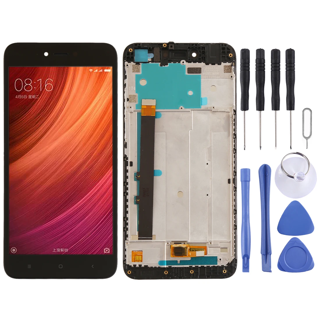 IPartsBuy ЖК-экран и дигитайзер полная сборка с рамкой для Xiaomi Redmi Примечание 5A