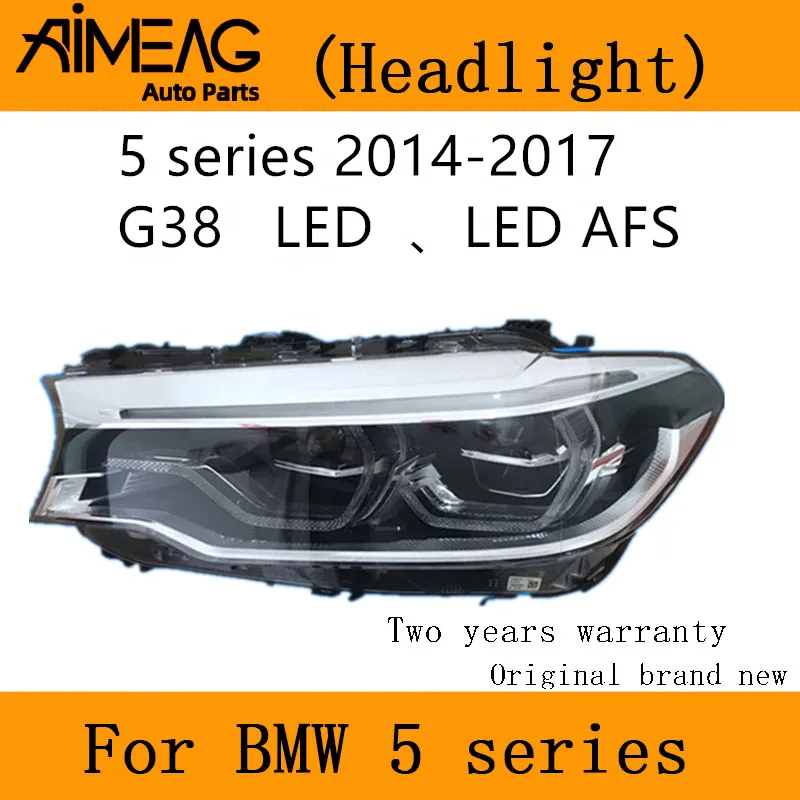 Сделано для BMW 5 серии налобный фонарь в сборе 520 530 525 528Li G38 E60 F18 обновленный налобный фонарь