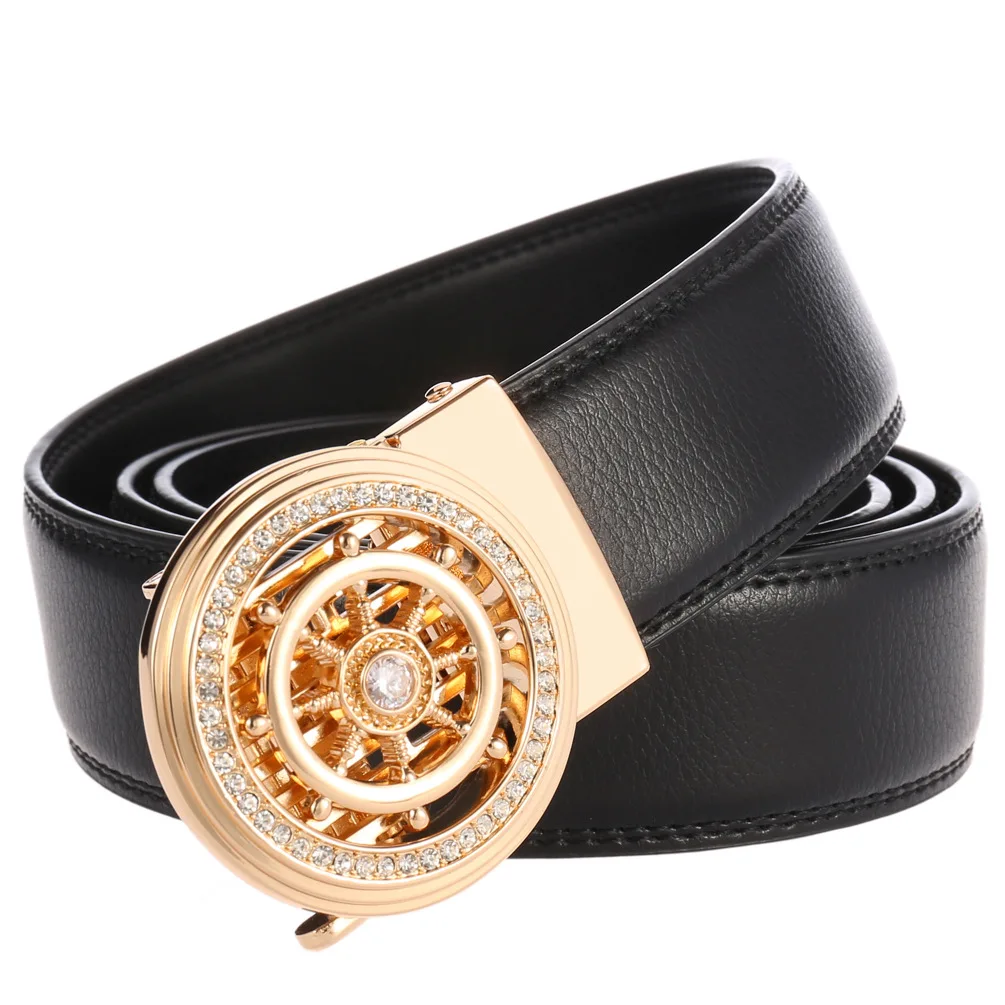Роскошный мужской ремень с автоматической пряжкой, удлиняющий пояс на талию 200 см, для свадебного банкета, роскошный модный металлический подарок с рисунком удачи