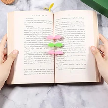 

3Pcs Bookmarks Page Markers Green Grass Reading Assistant Binder Index Book Support for Office Stationery Cute School Supplies