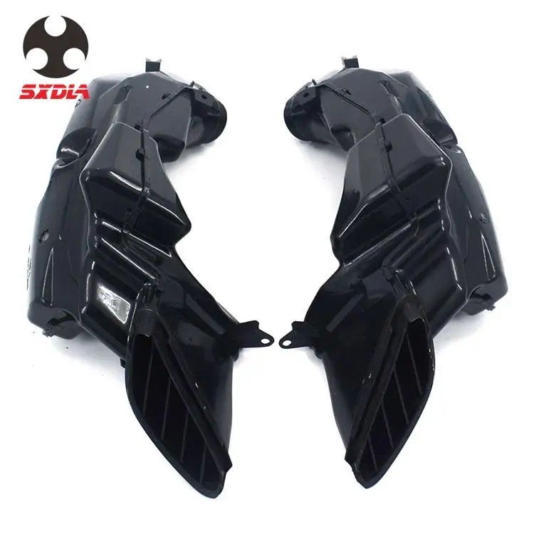Мотоциклетные черные Воздухопровод труба для SUZUKI GSXR600 GSXR750 GSXR 600 750 2008 2009 2010 08 09 10