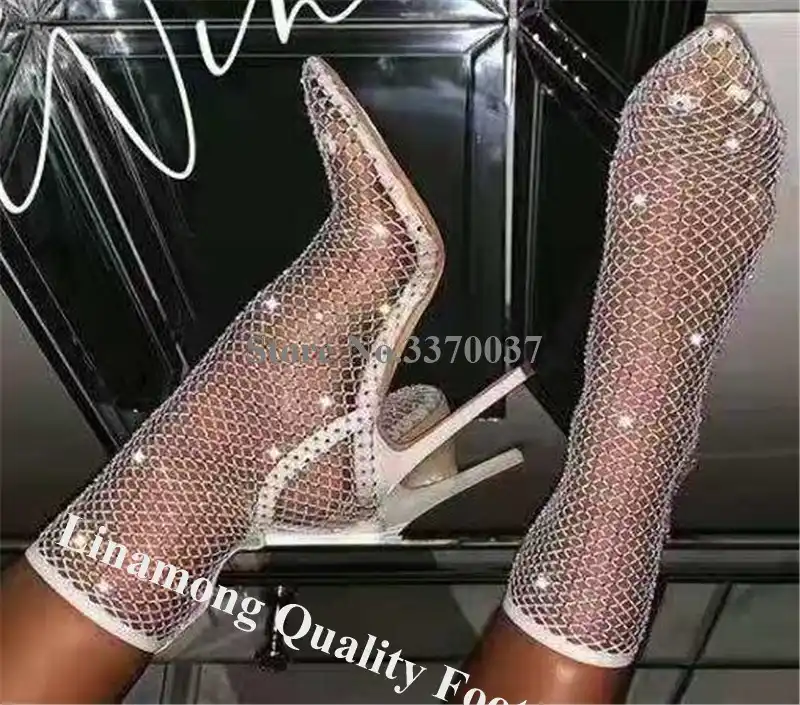 sock shoes with bling