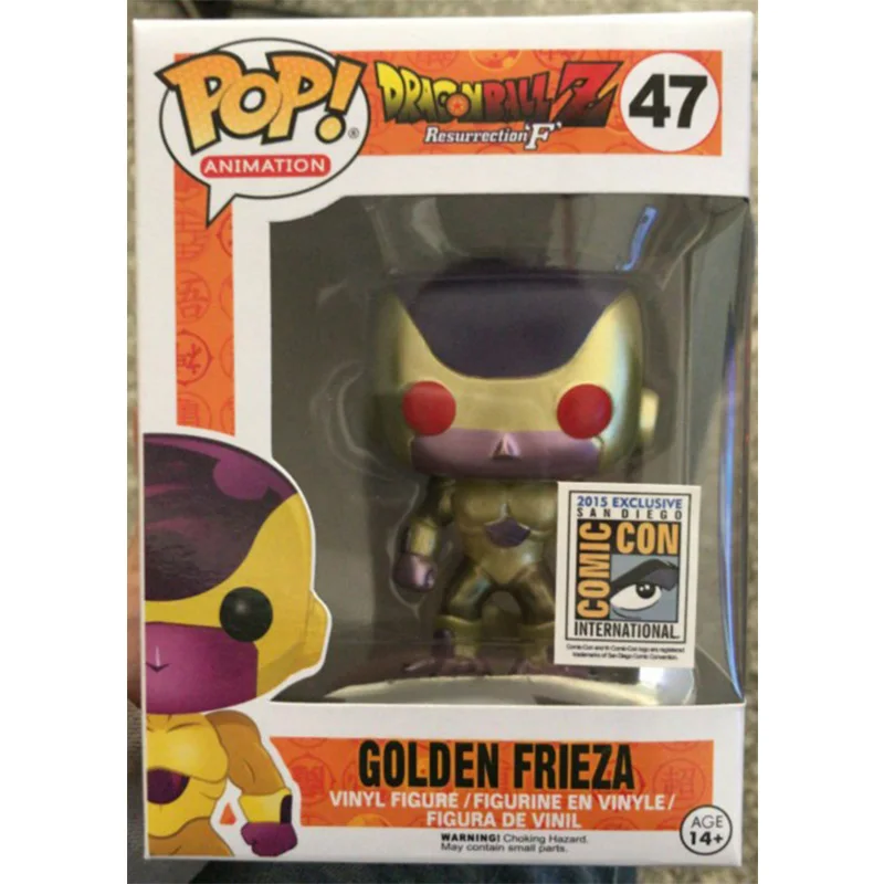Funko POP Dragon Ball Golden Frieza 47# виниловые фигурки игрушки-модели Подарочные