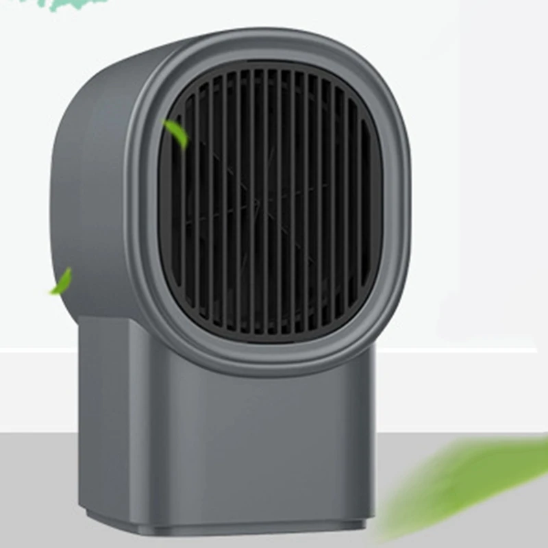 Горячая распродажа серый Портативный электрическое Отопление Вентилятор