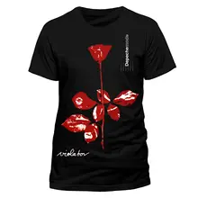 DEPECHE футболка режим скрипач Официальный Лицензированный мужской черный Футболка классический рок для мужчин и женщин унисекс модная футболка