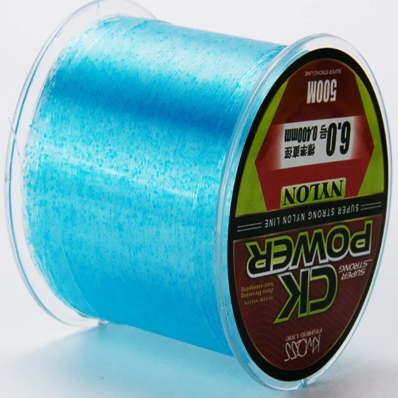 500m  Invisible  Carp Fishing Camouflage Nylon Rubber Thread  Line Super Strong Speckle Sinking For Fishing 3