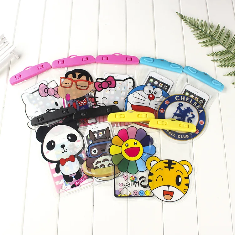 Мультяшная Водонепроницаемая поясная сумка для мобильного телефона, сумка на плечо, водонепроницаемая сумка для дайвинга, чехол для хранения, камера для плавания, рафтинг, сумка для строгажа