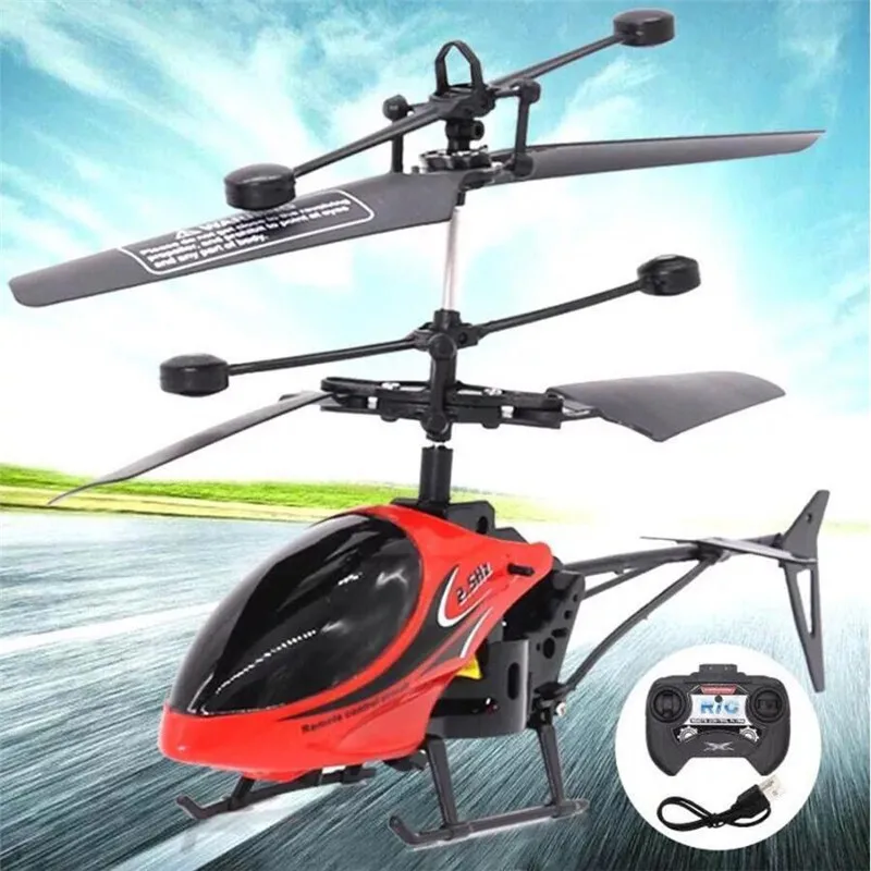 

Mini Drone Dron Quadcopter RC 901 2CH Flying Mini RC Infraed Induction Helicopter Flashing Light Toys Kids Christmas Gift