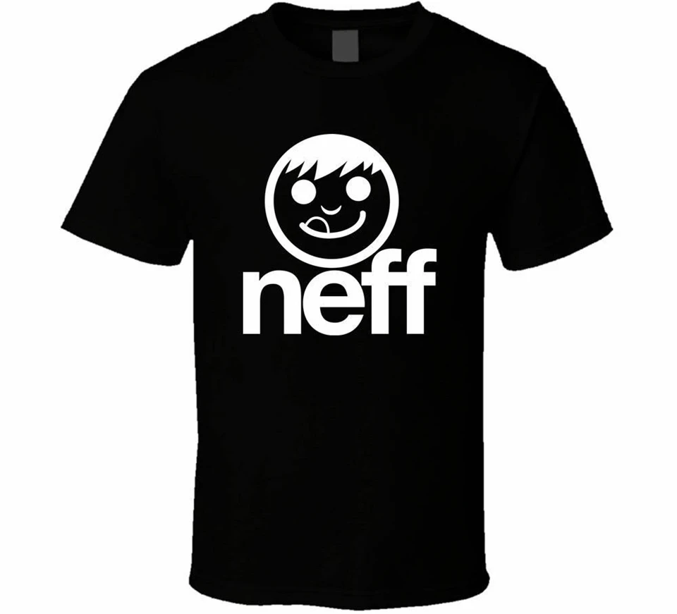 Neff Canopy Neu Skate Мужская рубашка черно-белая футболка бесплатная доставка популярная