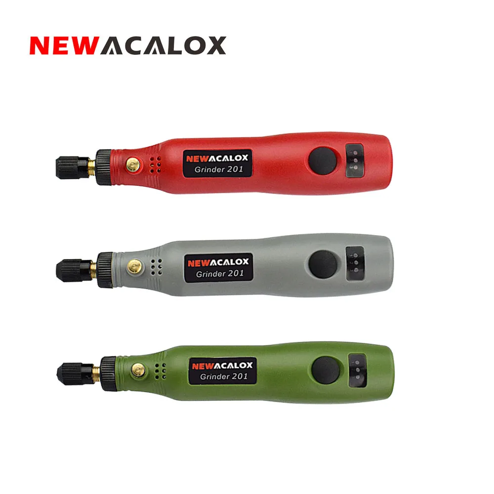 NEWACALOX 10 Вт Мини DIY беспроводной электрический шлифовальный станок набор USB 5 в