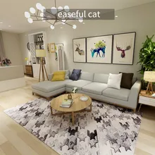 Dingzhi Современная гостиная, ковер, диван, спальня, ковер, светильник и роскошный