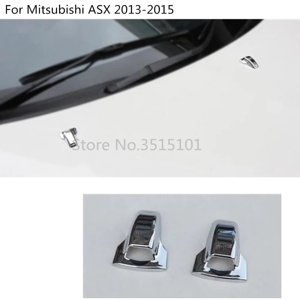 Для Mitsubishi ASX 2013 2014 2015 автомобильный стайлинг крышка ABS головка передняя машинка