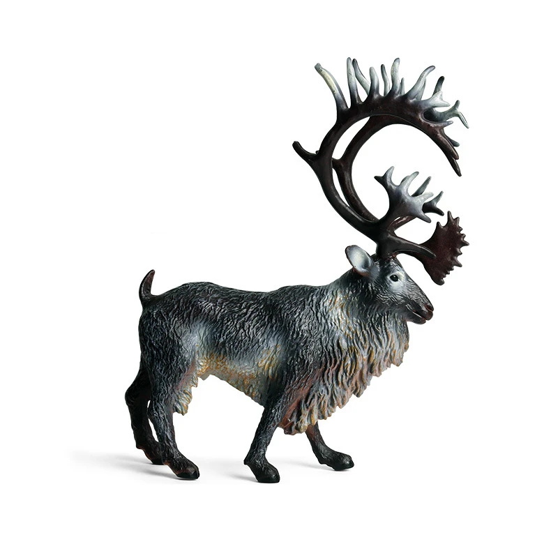 

Big Caribou Reindeer Simulation Model Home Decor Kids Educational Gift Toys