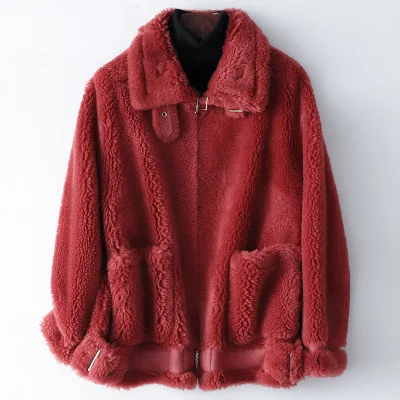 

2020 Women Autumn and Winter New Fur Coat H15