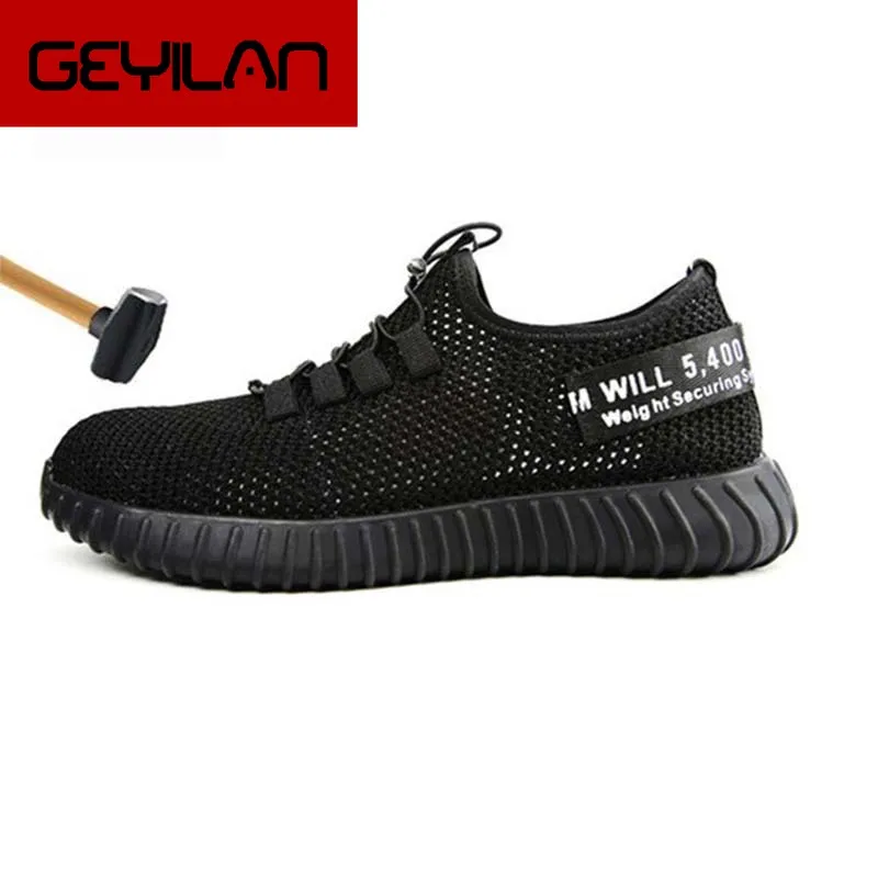 

SONDR safety shoes 2019 men's steel head anti-mite construction work sports shoes outdoor breathable fashion safety boots
