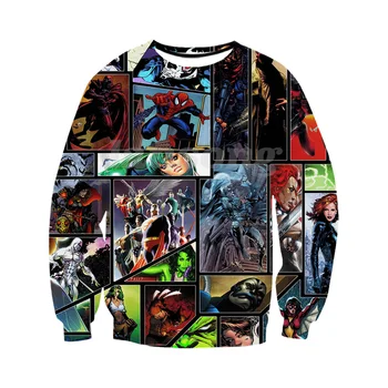 

3D Print Marvel Superheroes Harajuku Funny Shirts/Sweatshirts/Hoodies/Pants Clothes Men Streetwear Hip Hop Tracksuit Out Coat