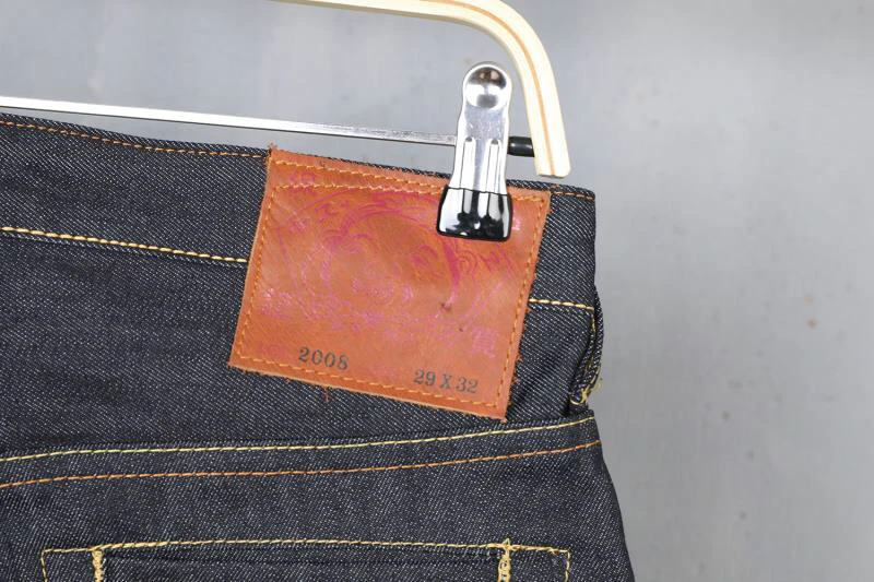 Evisu новые Дышащие Модные мужские штаны наивысшего качества теплые джинсы прямой принт досуг печать средняя талия мужские брюки E6196