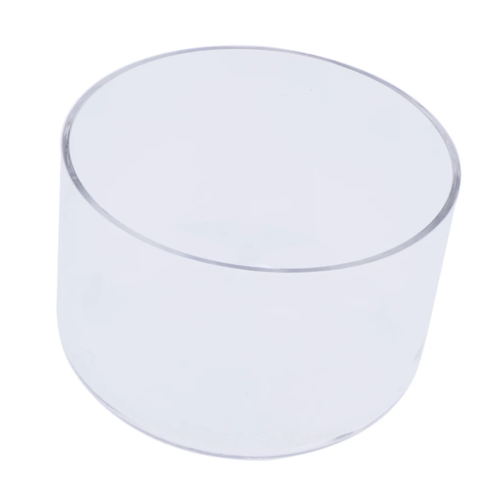 Musical Instruments Clear Crystal Singing Bowl C Note Root Chakra 6 inch