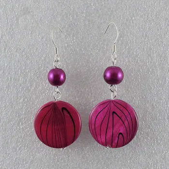 

Unique Pearls Jewellery Store Shell Earrings Multicolor Shell Jewelry Silvers Dangle Earring More Color For Choose Fine Jewelry