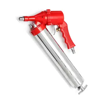 

Hot 1Set Car Manual One Hand Grip Air Mini Pneumatic Compressor Pump Grease Tith Pipe Tupe Hose For Gun Red For SUV Truck