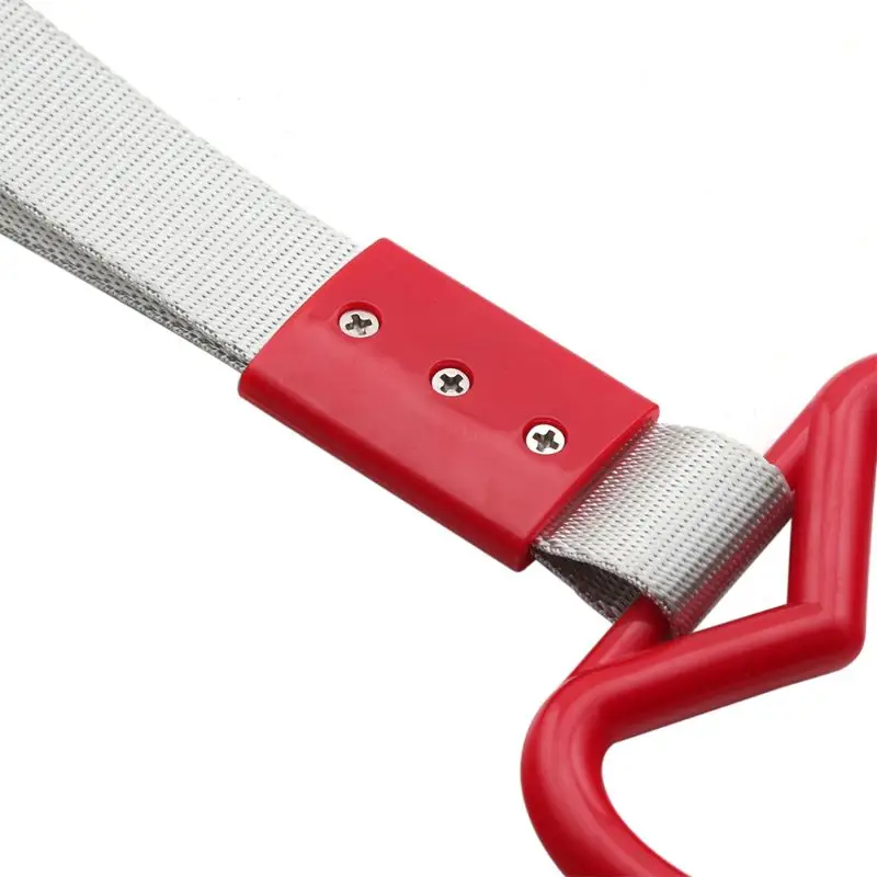 Car Charm Strap Auto Accessories Tsurikawa Ring Heart JDM Train Bus Handle Hand Strap Drift Charm Strap Drift PVC Plastic 6 color