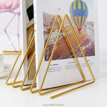 

Nordic Triangle Shape Simple Book Support Stand Desktop Storage Rack Shelf Home Decor Holder N17 20 Dropship