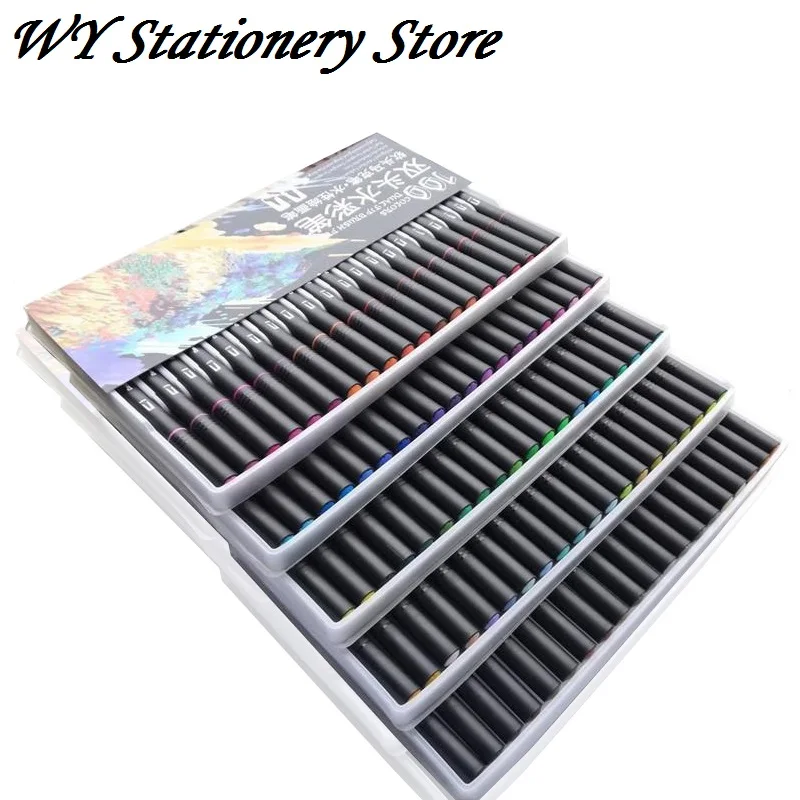 

100 Colors Dual Tip Brush Pen Felt Tip Pen Art Marker Fine Liner Brush Drawing Painting Watercolor Pen for Coloring Manga