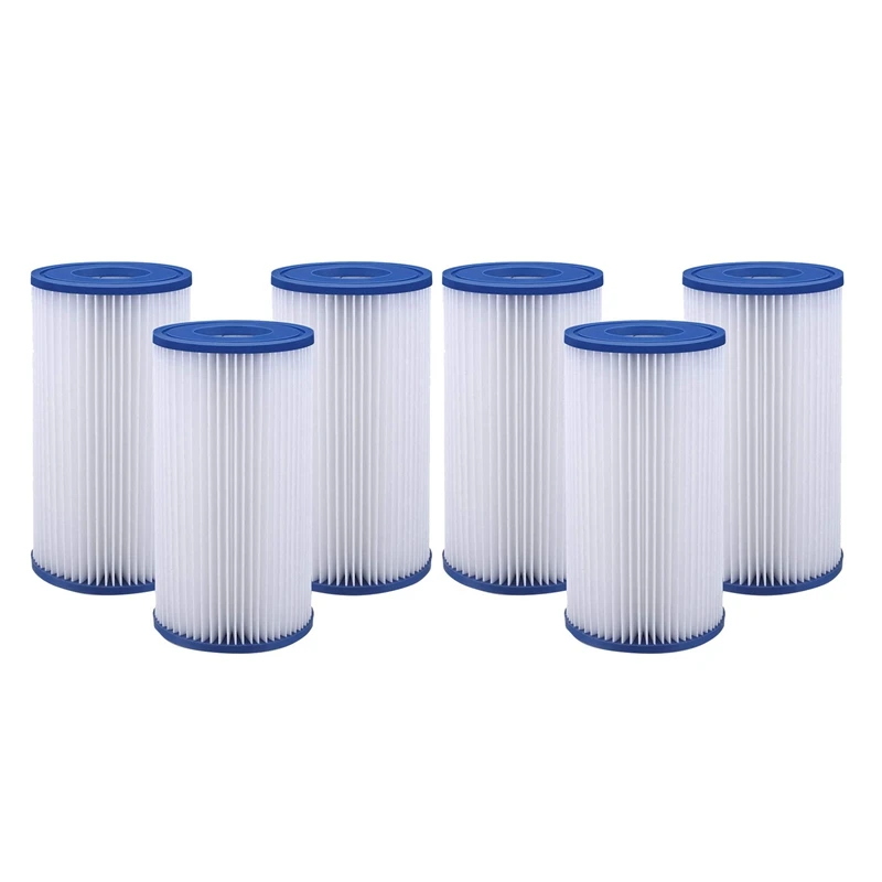 6 Pieces A or C Replacement Swimming Pool Filter elements is Compatible