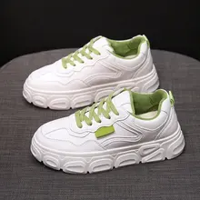 Г.; маленькие белые туфли на губчатой подошве; женская повседневная обувь; коллекция года; универсальная обувь на толстой подошве для студентов; женская теплая обувь для катания на коньках; Chalaza