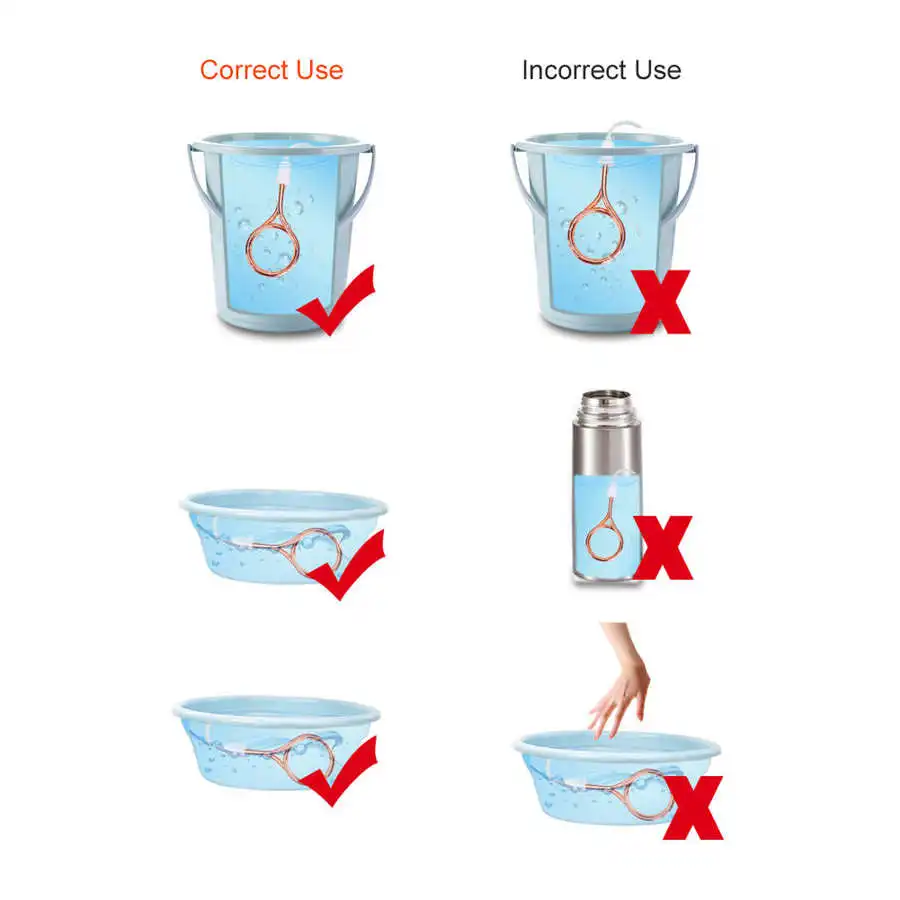 Immersion Water Heater Bucket - 3000w High Power Electric Water Heater  Immersion - Aliexpress