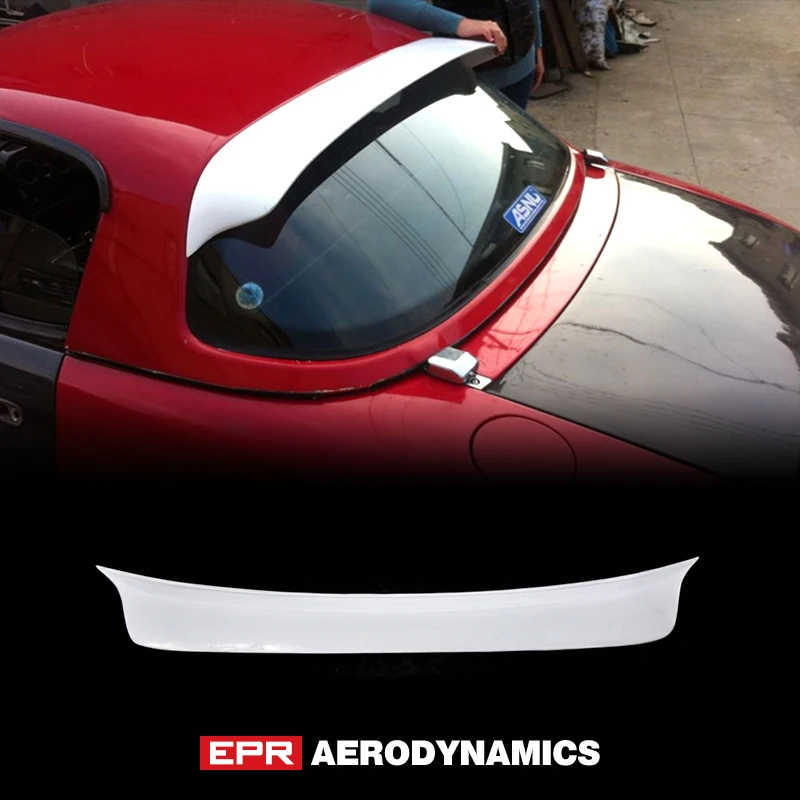 Car-Styling Per Mazda Mx5 Na Miata Frp Fibra Di Vetro Non Verniciata Auto Tetto Spoiler Ala Lunotto Posteriore (Adatto Per Hard Top)