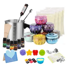 Набор для изготовления свечей, набор инструментов Beewax фитиль для свечей, набор для выпечки, кастрюля, фитилей, держатель для наклеек, «сделай сам», свечи, принадлежности для рукоделия Набор для изготовления свечей, набор инструментов Beewax фитиль для свечей, набор для выпечки, кастрюля, фитилей, держатель для наклеек, «сделай сам», свечи, принадлежности для рукоделия